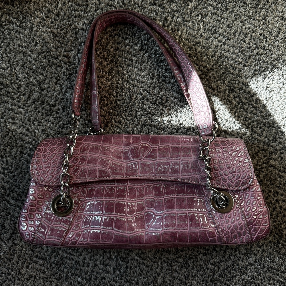 Pink Nine West shoulder bag